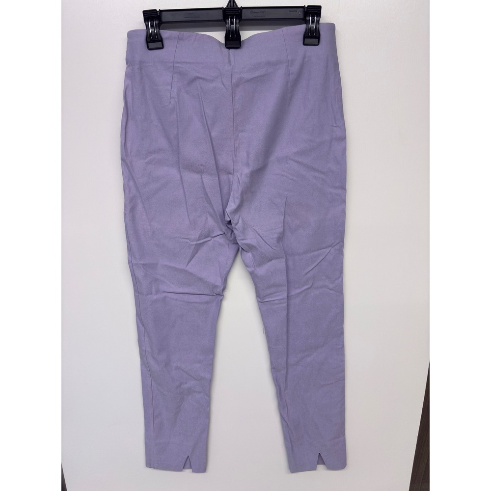 Jean-Pierre Klifa Preppy Jackie Pant Womens L Purple Split Hem Pastel Preppy - Picture 5 of 5